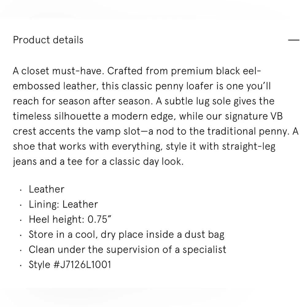 VERONICA BEARD…Penny Lug-sole Loafer…size 8….black…NWOT - Picture 5 of 5